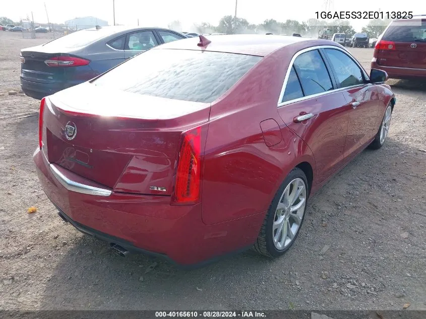 1G6AE5S32E0113825 2014 Cadillac Ats Premium