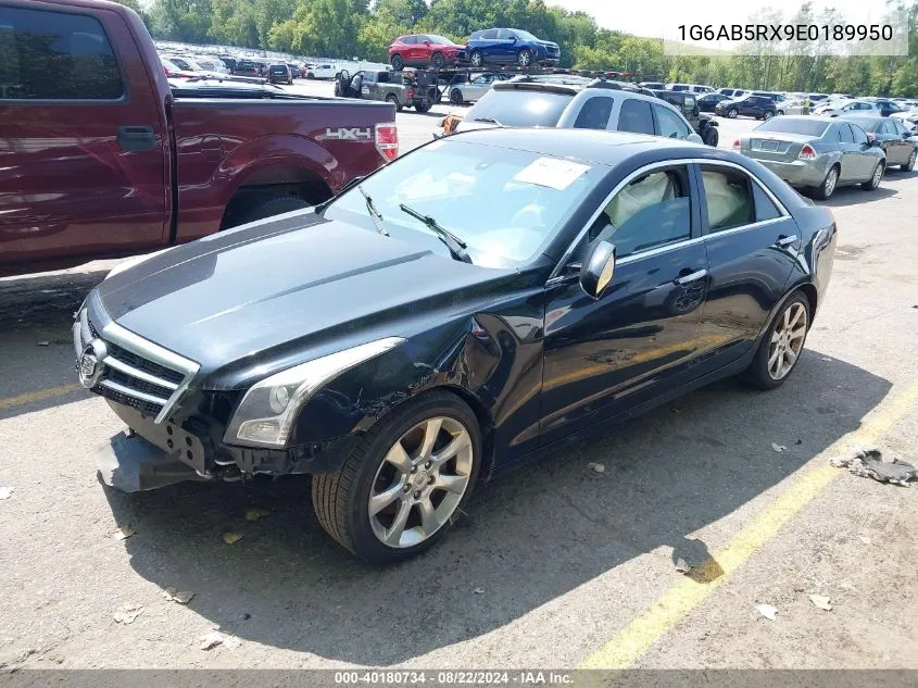 1G6AB5RX9E0189950 2014 Cadillac Ats Luxury