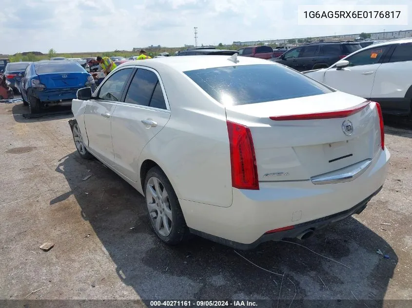 2014 Cadillac Ats VIN: 1G6AG5RX6E0176817 Lot: 40271161