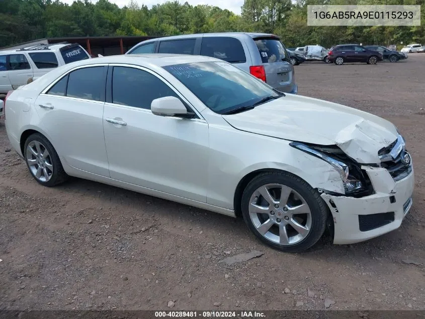 2014 Cadillac Ats Luxury VIN: 1G6AB5RA9E0115293 Lot: 40289481