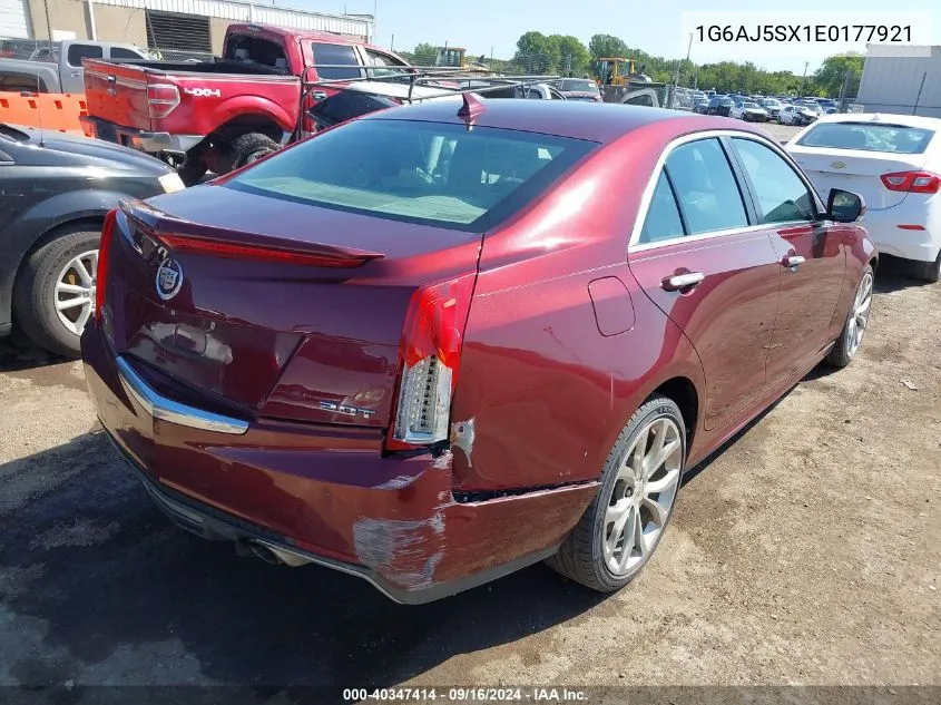 1G6AJ5SX1E0177921 2014 Cadillac Ats Performance