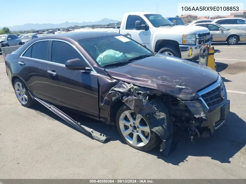 2014 Cadillac Ats VIN: 1G6AA5RX9E0108853 Lot: 40350364