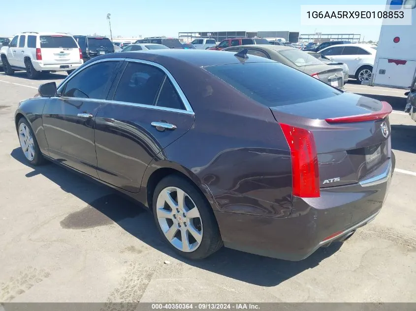 2014 Cadillac Ats VIN: 1G6AA5RX9E0108853 Lot: 40350364