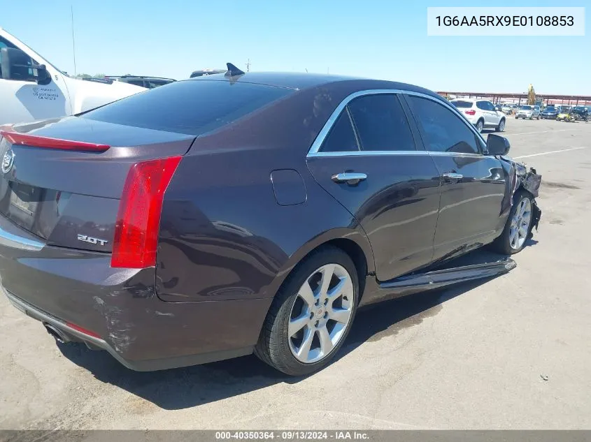 2014 Cadillac Ats VIN: 1G6AA5RX9E0108853 Lot: 40350364