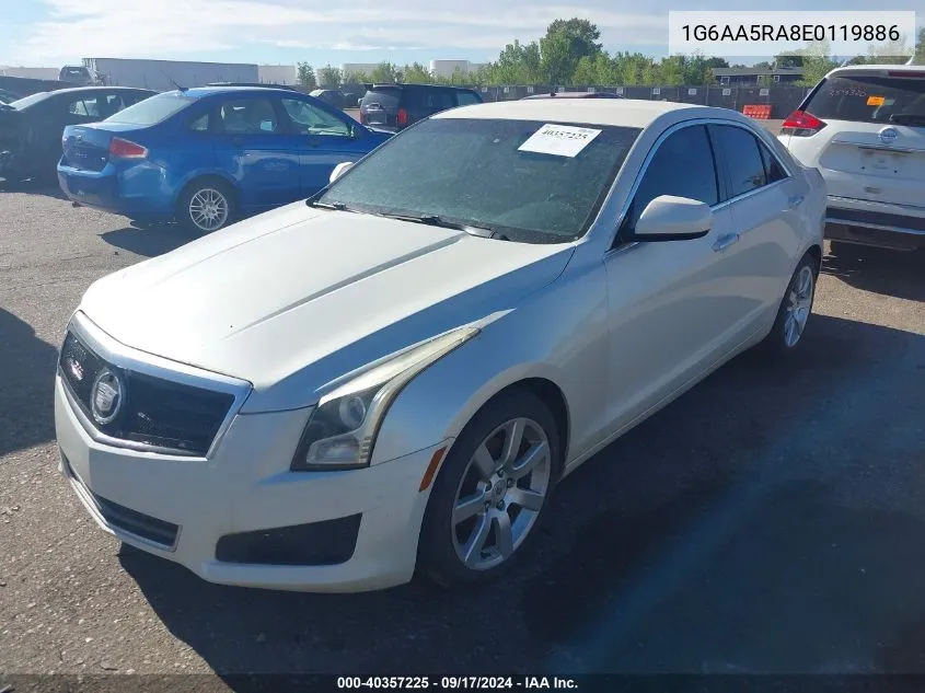 1G6AA5RA8E0119886 2014 Cadillac Ats Standard