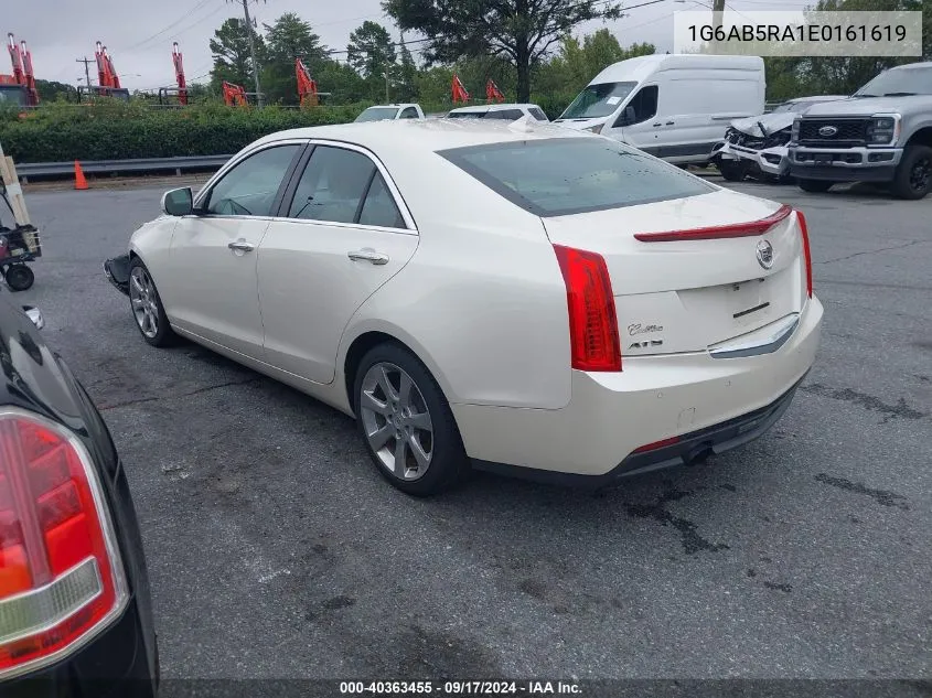 2014 Cadillac Ats Luxury VIN: 1G6AB5RA1E0161619 Lot: 40363455