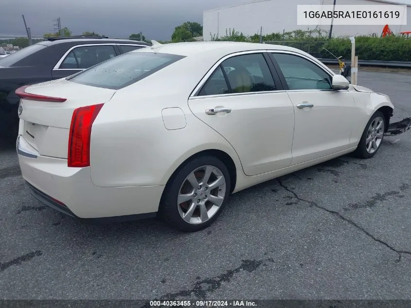 1G6AB5RA1E0161619 2014 Cadillac Ats Luxury