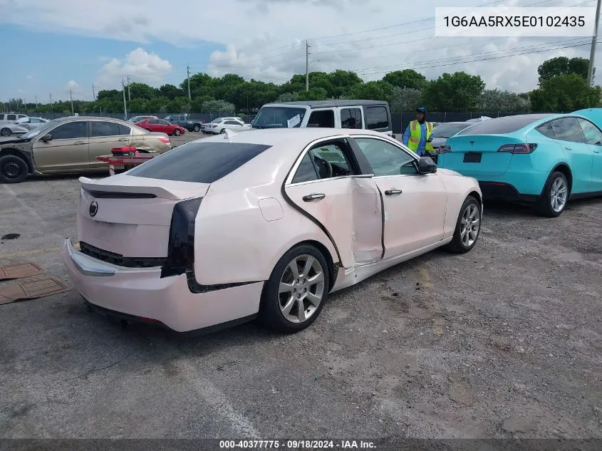 2014 Cadillac Ats Standard VIN: 1G6AA5RX5E0102435 Lot: 40377775