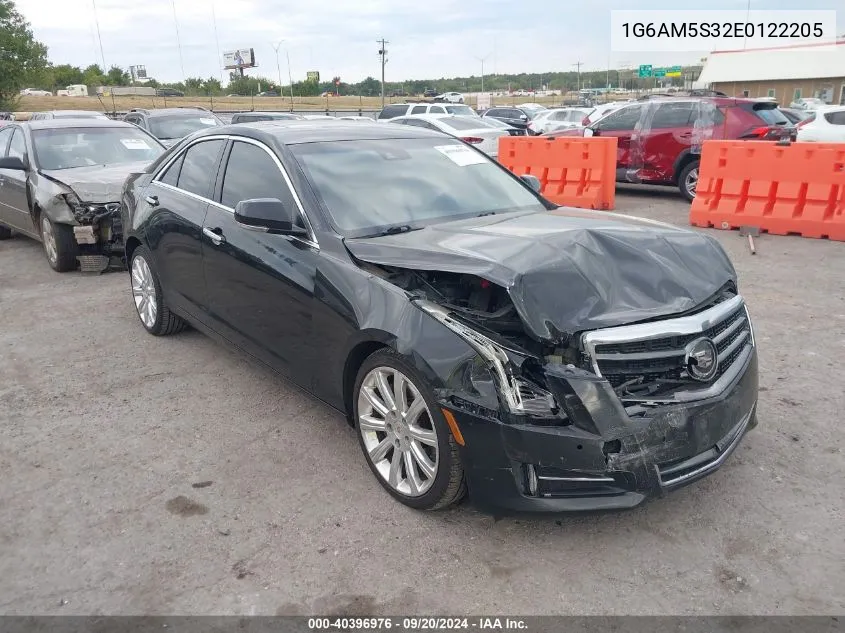 2014 Cadillac Ats Premium VIN: 1G6AM5S32E0122205 Lot: 40396976