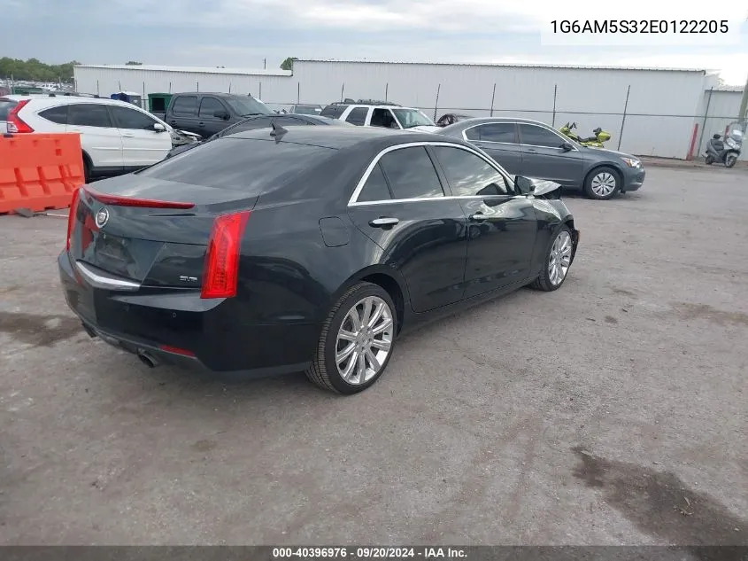 2014 Cadillac Ats Premium VIN: 1G6AM5S32E0122205 Lot: 40396976