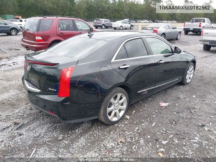 2014 Cadillac Ats Standard VIN: 1G6AA5RX5E0182562 Lot: 40433193