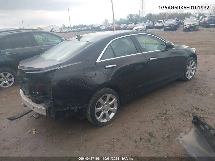 2014 Cadillac Ats Standard VIN: 1G6AG5RX5E0101932 Lot: 40457108