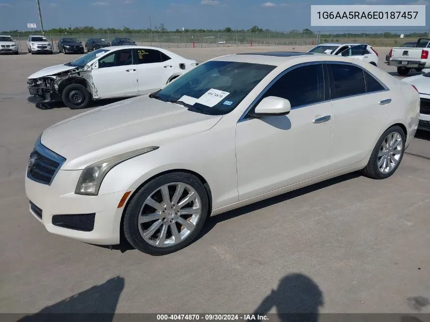 1G6AA5RA6E0187457 2014 Cadillac Ats Standard