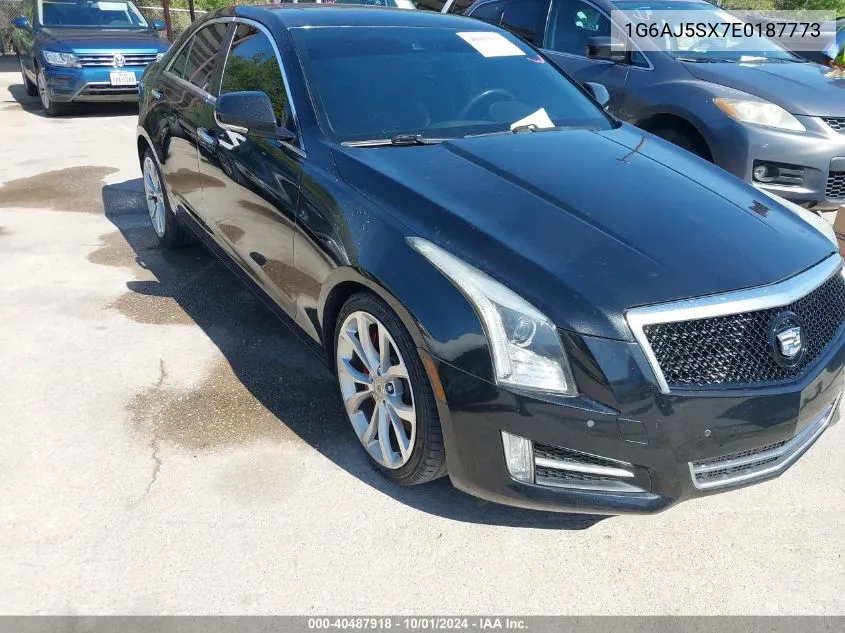 1G6AJ5SX7E0187773 2014 Cadillac Ats Performance