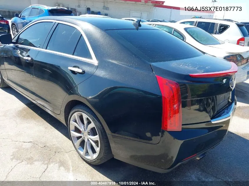 2014 Cadillac Ats Performance VIN: 1G6AJ5SX7E0187773 Lot: 40487918