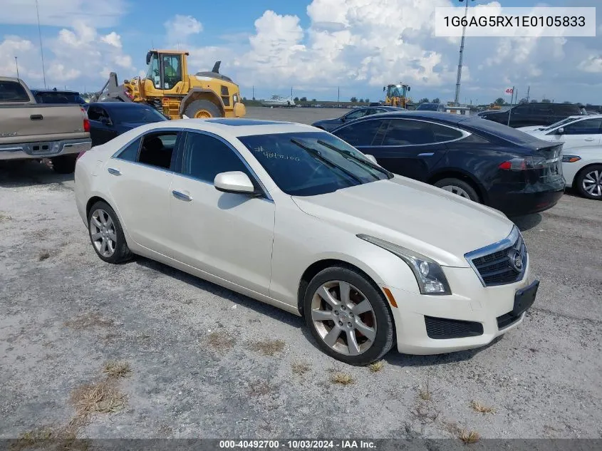 1G6AG5RX1E0105833 2014 Cadillac Ats Standard