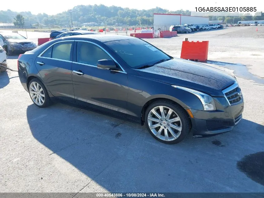 2014 Cadillac Ats Luxury VIN: 1G6AB5SA3E0105885 Lot: 40543886