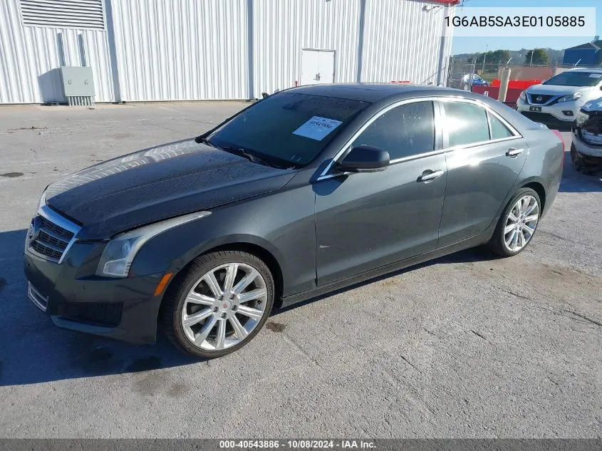 2014 Cadillac Ats Luxury VIN: 1G6AB5SA3E0105885 Lot: 40543886