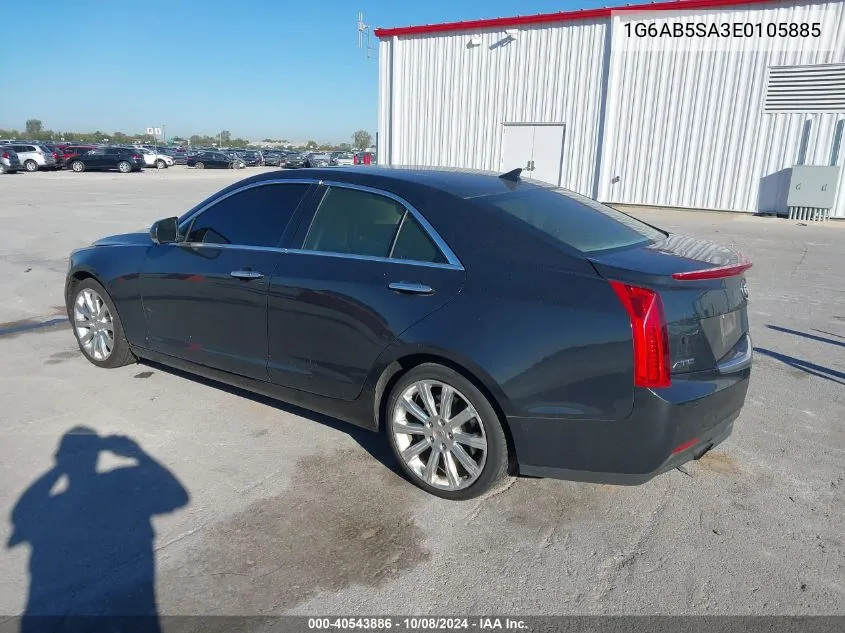 2014 Cadillac Ats Luxury VIN: 1G6AB5SA3E0105885 Lot: 40543886