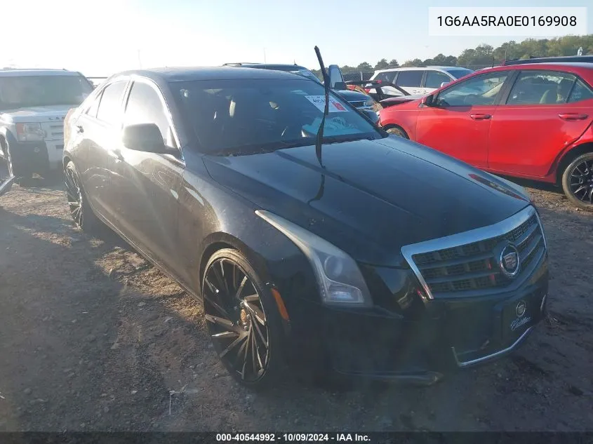 2014 Cadillac Ats Standard VIN: 1G6AA5RA0E0169908 Lot: 40544992