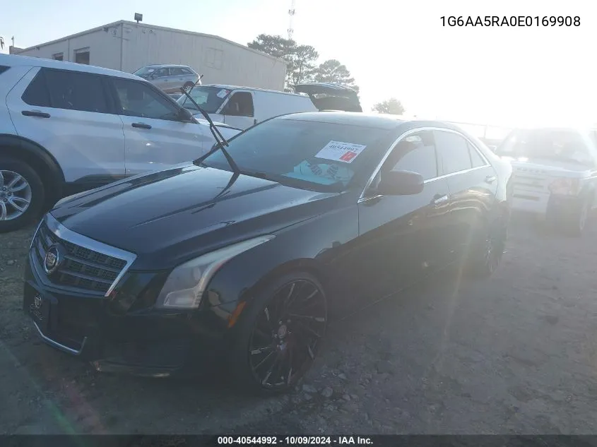 2014 Cadillac Ats Standard VIN: 1G6AA5RA0E0169908 Lot: 40544992