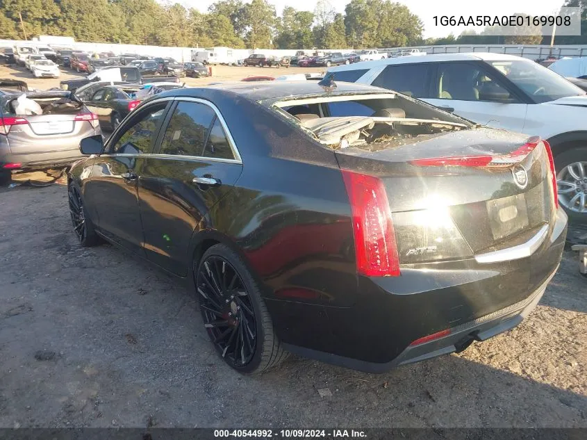 2014 Cadillac Ats Standard VIN: 1G6AA5RA0E0169908 Lot: 40544992