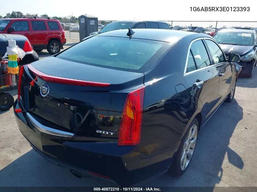 2014 Cadillac Ats Luxury VIN: 1G6AB5RX3E0123393 Lot: 40572210