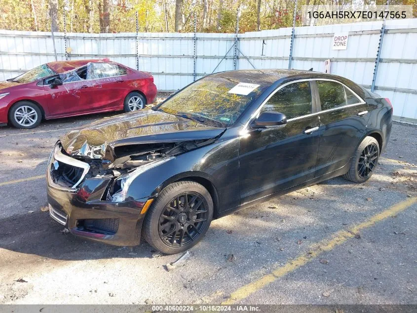 2014 Cadillac Ats Luxury VIN: 1G6AH5RX7E0147565 Lot: 40600224