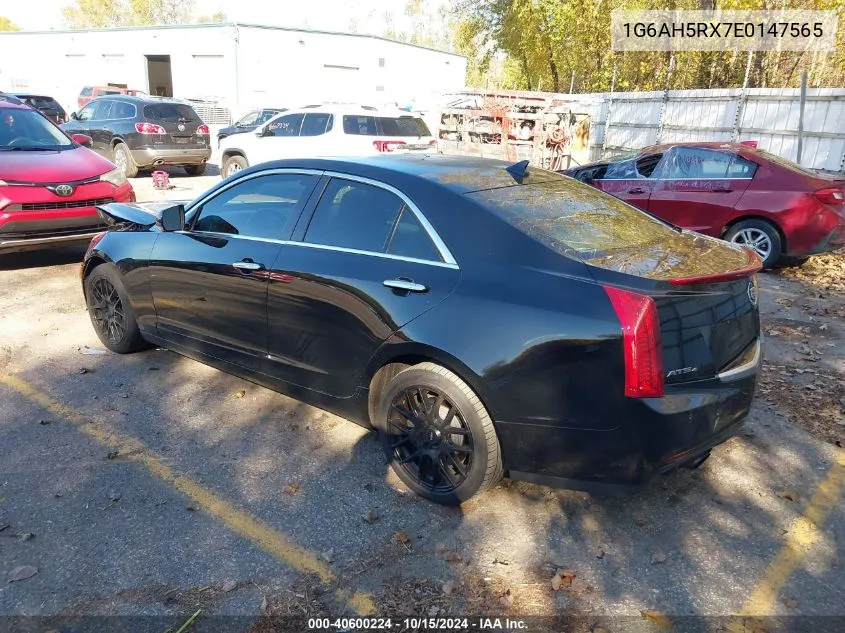 2014 Cadillac Ats Luxury VIN: 1G6AH5RX7E0147565 Lot: 40600224