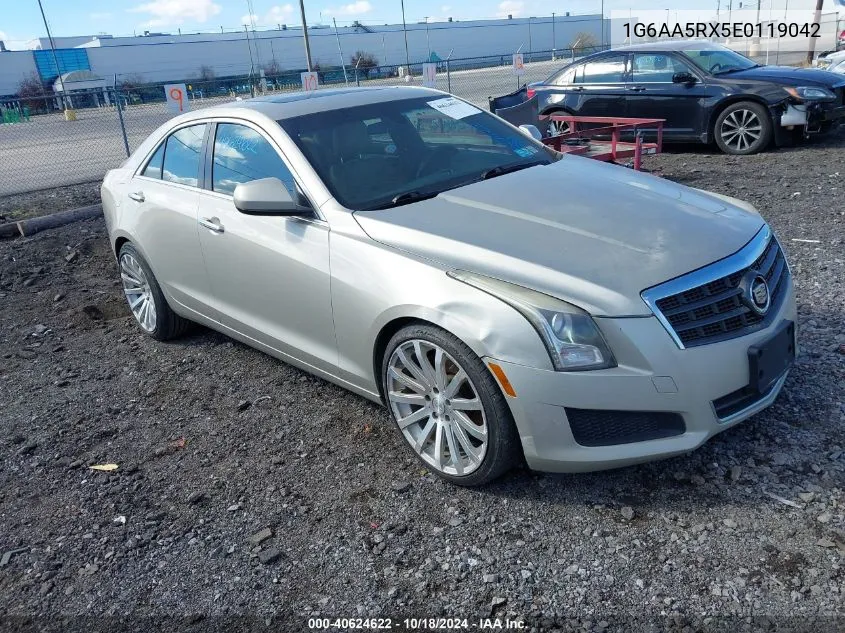 2014 Cadillac Ats Standard VIN: 1G6AA5RX5E0119042 Lot: 40624622