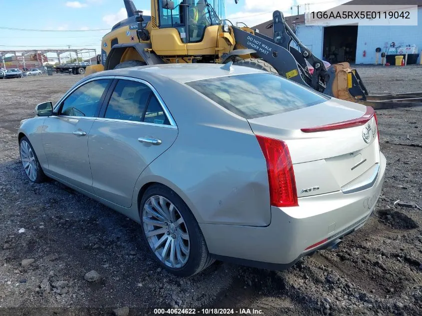 2014 Cadillac Ats Standard VIN: 1G6AA5RX5E0119042 Lot: 40624622