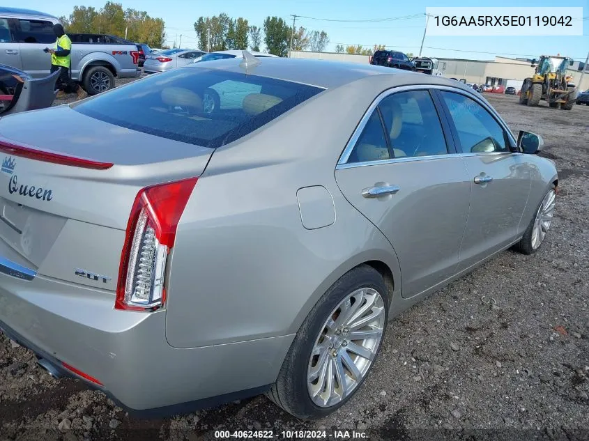 2014 Cadillac Ats Standard VIN: 1G6AA5RX5E0119042 Lot: 40624622