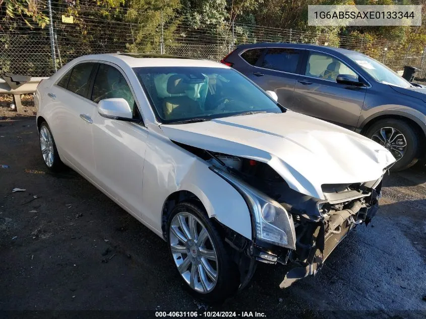 1G6AB5SAXE0133344 2014 Cadillac Ats Luxury