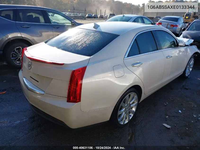 1G6AB5SAXE0133344 2014 Cadillac Ats Luxury