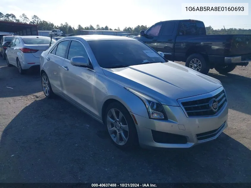 2014 Cadillac Ats Luxury VIN: 1G6AB5RA8E0160693 Lot: 40637488