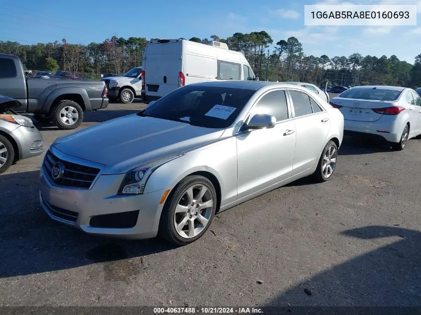 2014 Cadillac Ats Luxury VIN: 1G6AB5RA8E0160693 Lot: 40637488