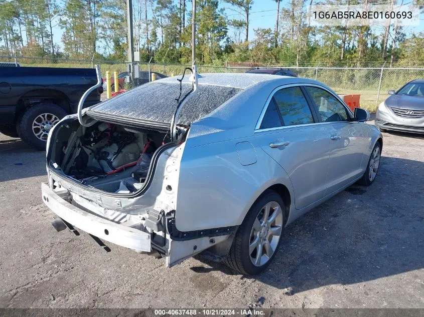 2014 Cadillac Ats Luxury VIN: 1G6AB5RA8E0160693 Lot: 40637488