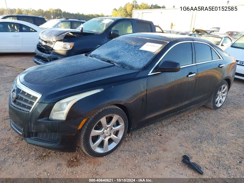 2014 Cadillac Ats Standard VIN: 1G6AA5RA5E0152585 Lot: 40640621