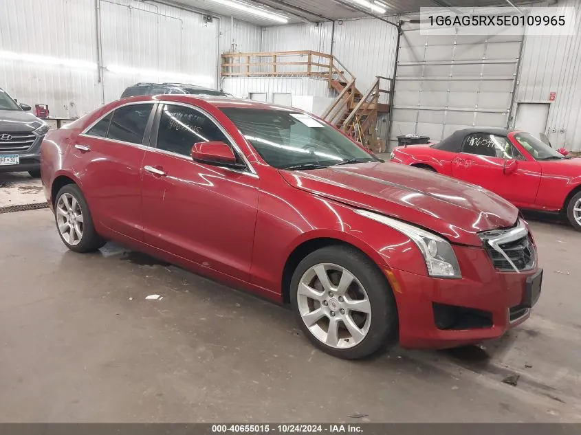 2014 Cadillac Ats Standard VIN: 1G6AG5RX5E0109965 Lot: 40655015