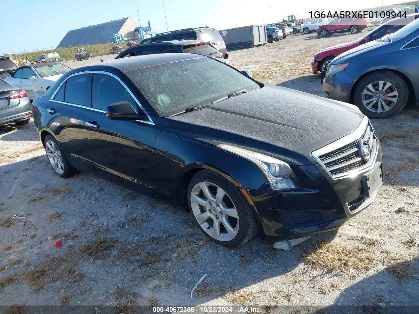 2014 Cadillac Ats Standard VIN: 1G6AA5RX6E0109944 Lot: 40672385