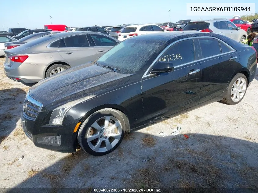 2014 Cadillac Ats Standard VIN: 1G6AA5RX6E0109944 Lot: 40672385