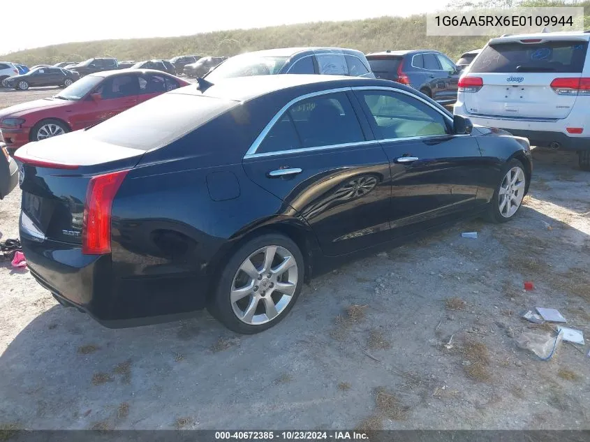 2014 Cadillac Ats Standard VIN: 1G6AA5RX6E0109944 Lot: 40672385