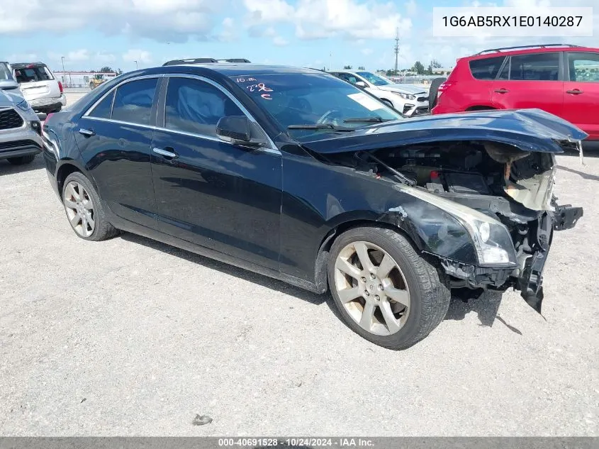 2014 Cadillac Ats Luxury VIN: 1G6AB5RX1E0140287 Lot: 40691528