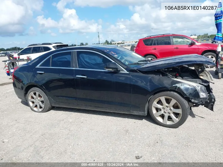 2014 Cadillac Ats Luxury VIN: 1G6AB5RX1E0140287 Lot: 40691528