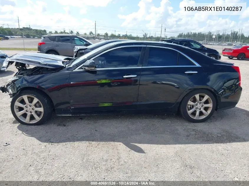 2014 Cadillac Ats Luxury VIN: 1G6AB5RX1E0140287 Lot: 40691528