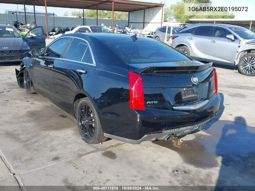 2014 Cadillac Ats Luxury VIN: 1G6AB5RX2E0195072 Lot: 40711818