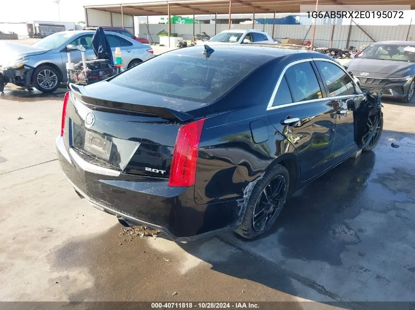 2014 Cadillac Ats Luxury VIN: 1G6AB5RX2E0195072 Lot: 40711818