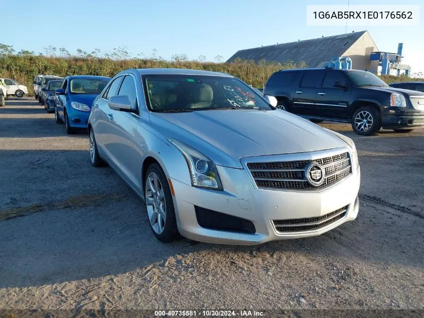 2014 Cadillac Ats Luxury VIN: 1G6AB5RX1E0176562 Lot: 40735581