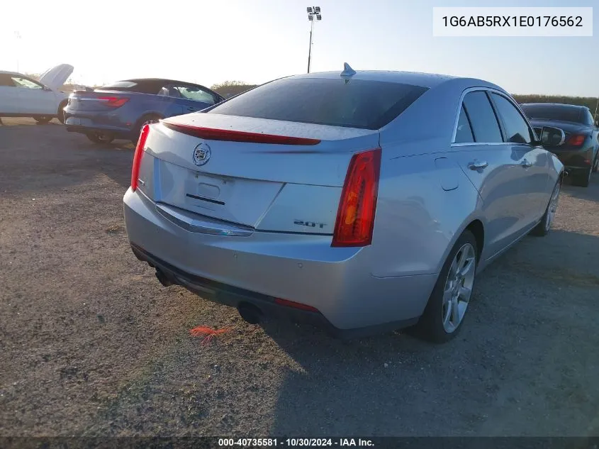 2014 Cadillac Ats Luxury VIN: 1G6AB5RX1E0176562 Lot: 40735581