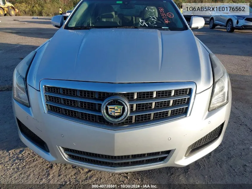 2014 Cadillac Ats Luxury VIN: 1G6AB5RX1E0176562 Lot: 40735581